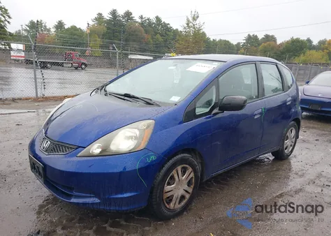 2010 Honda Fit из США, поврежденный, VIN JHMGE8H21AC007929